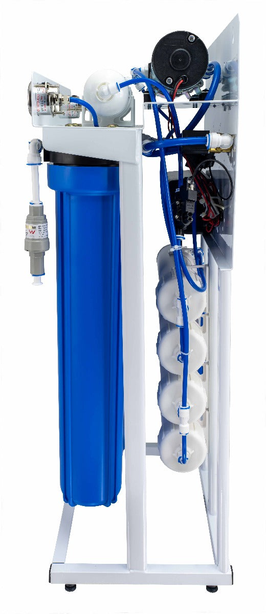 Semi-Commercial Reverse Osmosis Water Filter System 1500 Lpd 62 Lph (GT1-12LS)