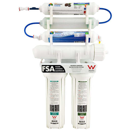The Original 7 Stage High Alkaline Magnesium & Hydrogen-Rich Undersink Reverse Osmosis Water Filter System |pH 8.5-10 & Watermark Certified (GT1-26-7)