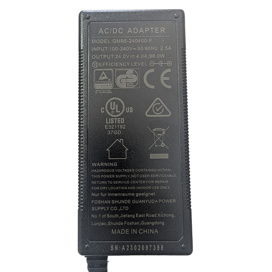 24V DC 4.0A Power Supply – GM95-240400-F01 - Compatible with GT1-20LS + GT1-12LS (GT13-21LS)