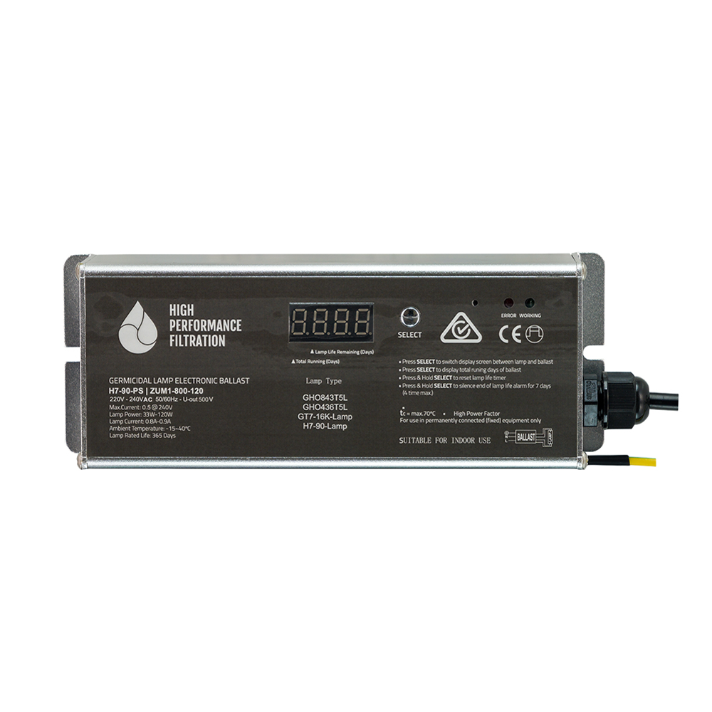 Ultraviolet Ballast Power Supply Suit H7-90-AT UV System - 48W (H7-90-PS)