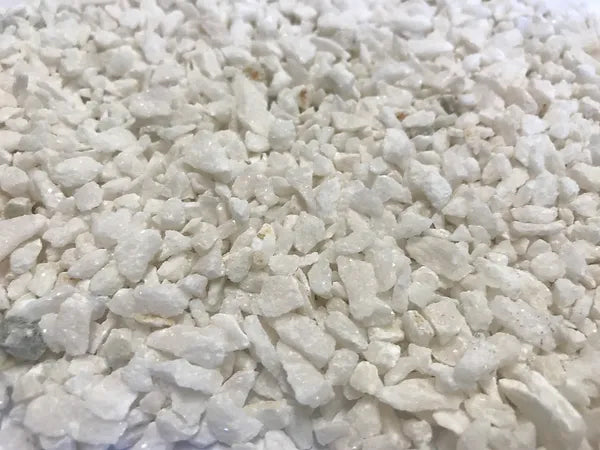 Calcite Limestone White Marble Chip 20kg Bag (5-4)