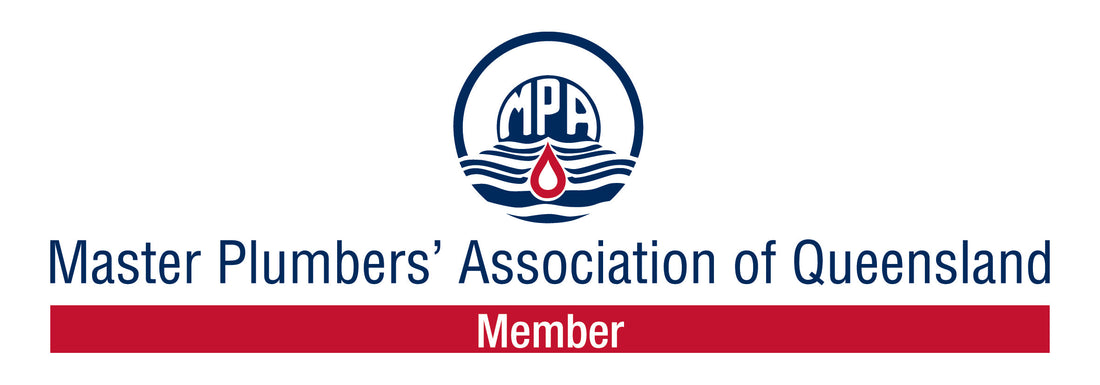 Licensed Queensland plumber — Master Plumbers branding
