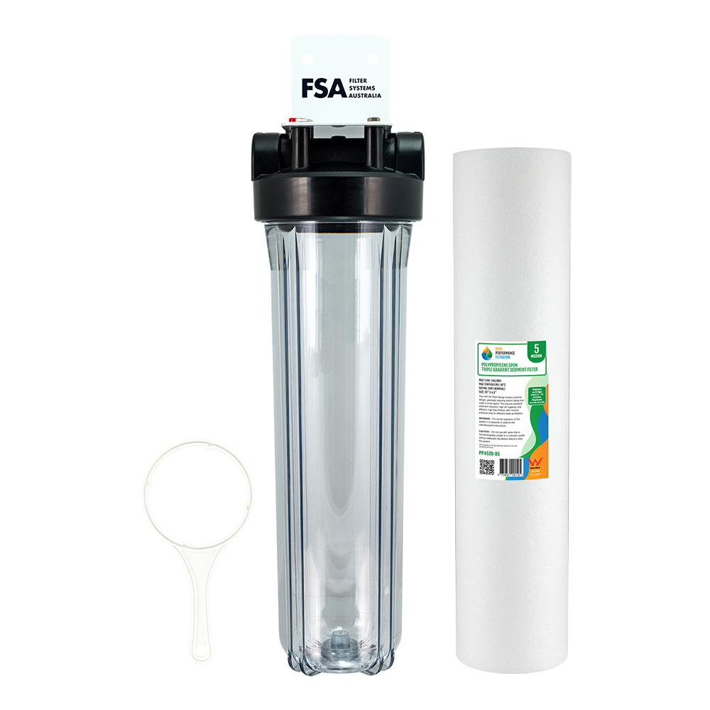 Replacement water filter cartridges and filter packs