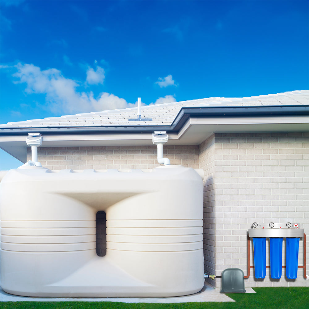 Rain and tank water filtration