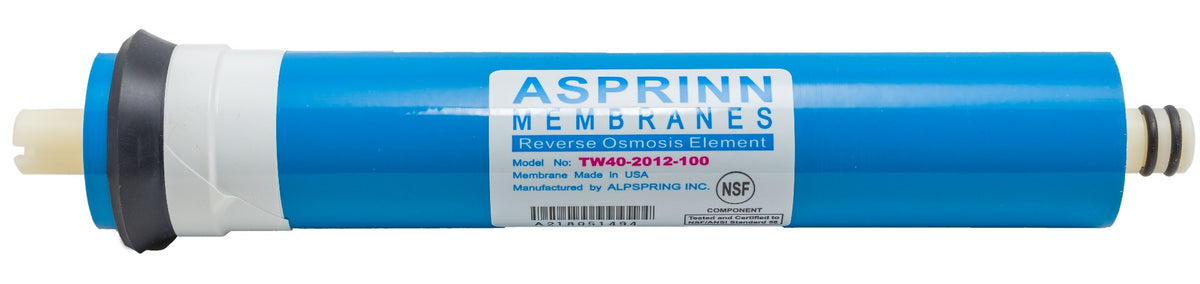 Reverse Osmosis Membrane 100 GPD. Approx 380 Litres per day (13-37)