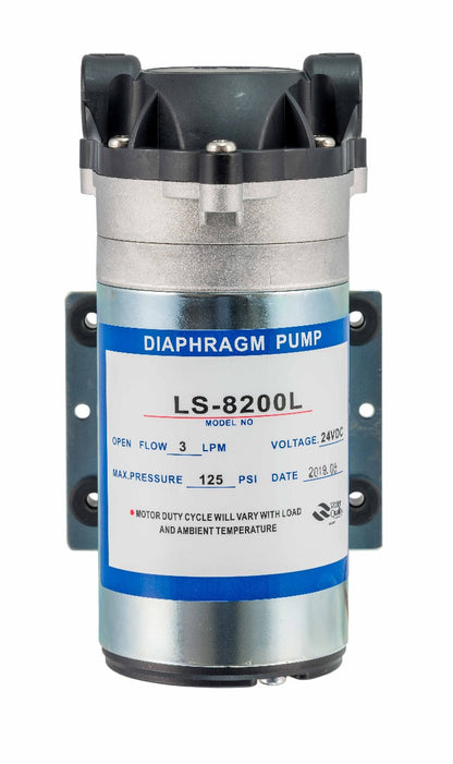 Lan Shan Reverse Osmosis 24v DC Booster Pump LS-8200L - LSRO-200G (13-38LS)