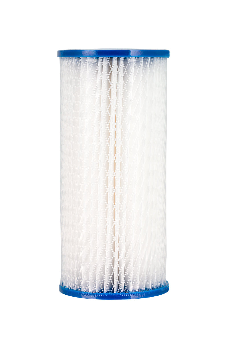 Absolute Poly Pleated Sediment Cartridge – 1 Micron Absolute, 10" x 4.5"