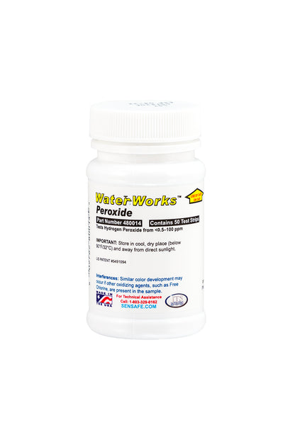 Peroxide Test Strips 0-100 PPM 50 Tests | HydroSil-Ultra (28-105)