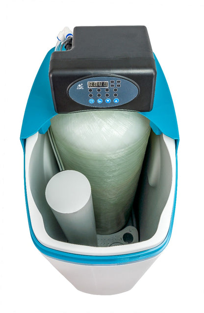 All in One Cabinet Water Softener 10" x 35" With Inbuilt Brine Tank 16 - 33 L/PM (GT41-S150)