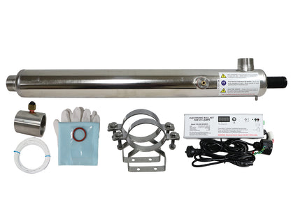 Ultraviolet Sterilisation Water Sanitation System 180L/m Commercial UV (GT7-15A + GT7-50)