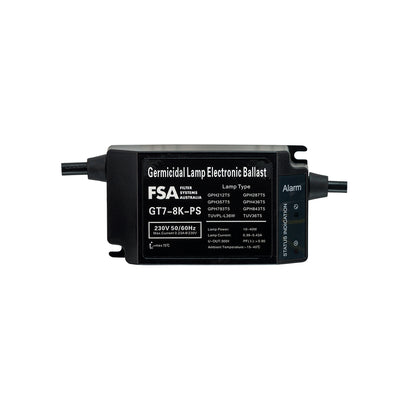 UV Ballast Suit FSA WaterMark Ultraviolet Systems 10W-40W - Earth Cable + AU Plug (GT7-8K-PS)