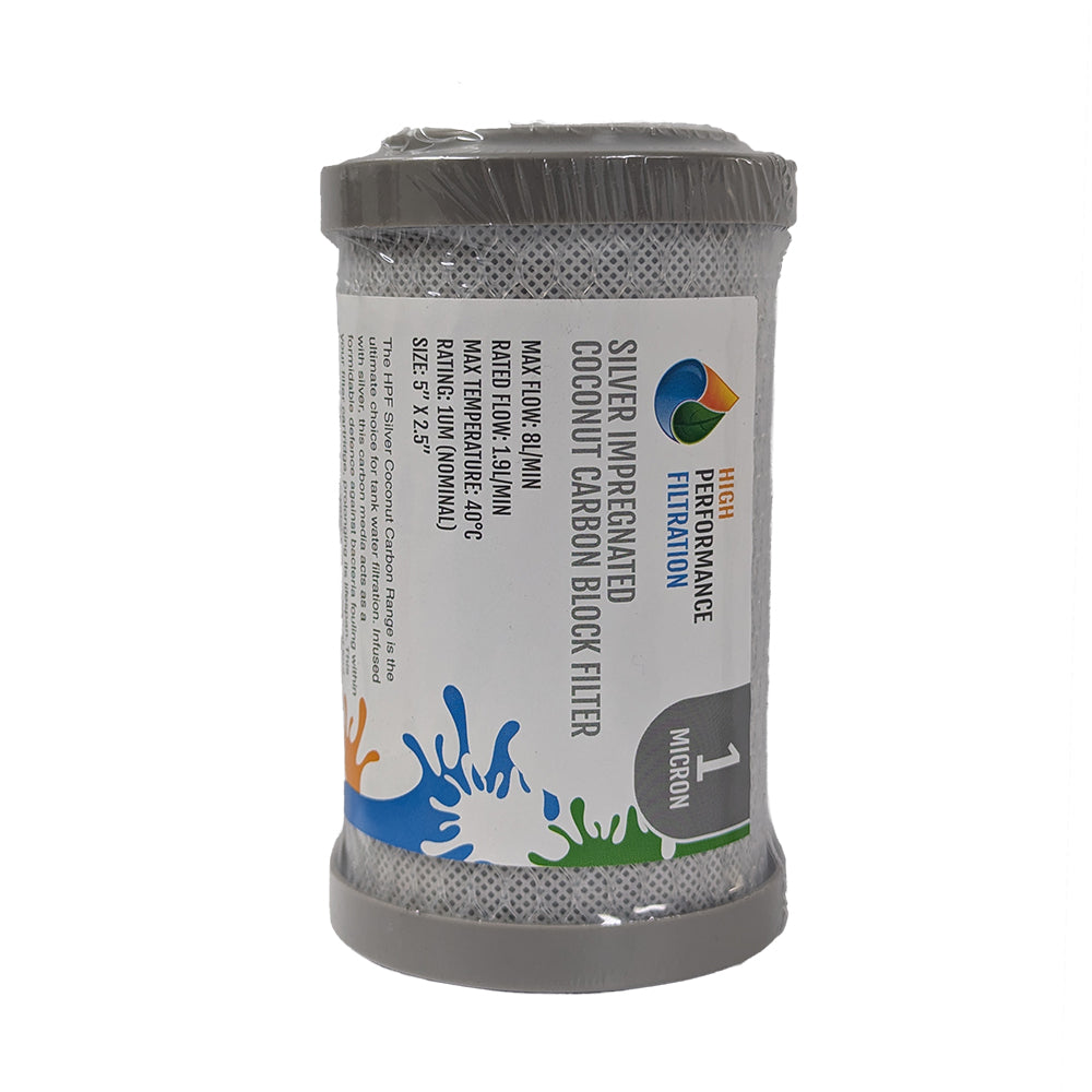 Compact Twin High Flow Undersink Caravan Water Filter System for Mains Water (GT1-97)