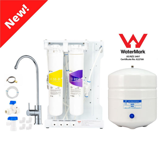 12 month replacement pack for the H1-EQ5AN-DI quick change RO/DI system