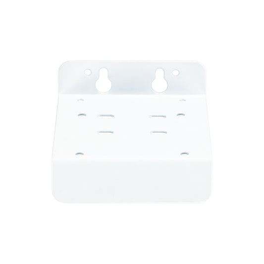 Single White Powder Coated Steel Bracket & Screws – Suits Undersink and Light Duty Housings (GT0-1W + GT22-0 x4)