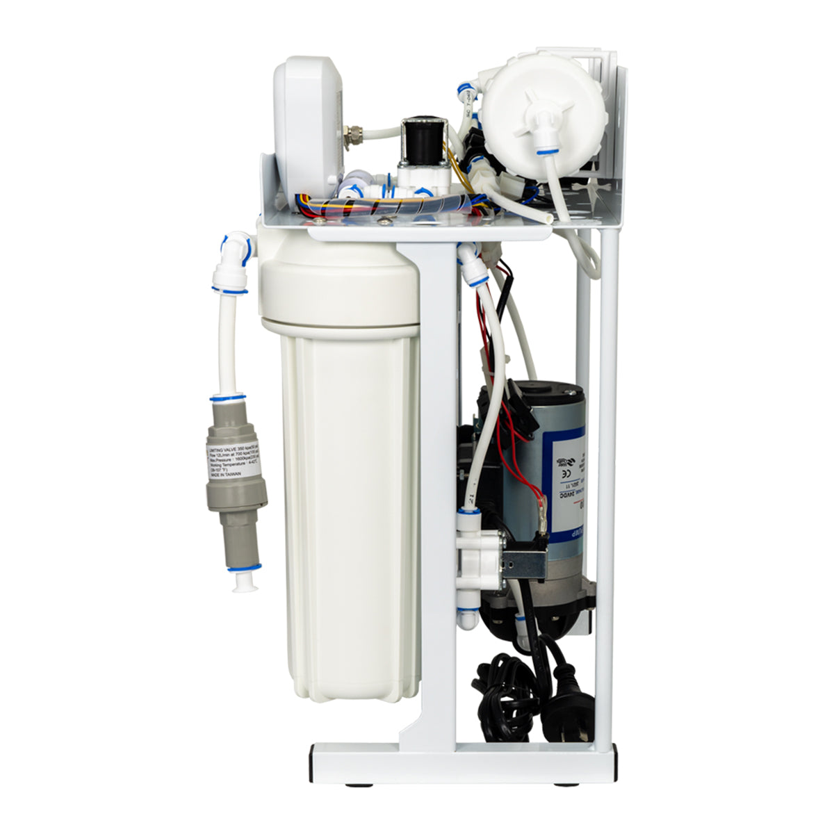 100 GPD Reverse Osmosis Water Filter System  w/ Micro Computer, TDS Monitoring &  Auto Flush | 15L/Hr or 375 Litres/Day (GT1-23LS)