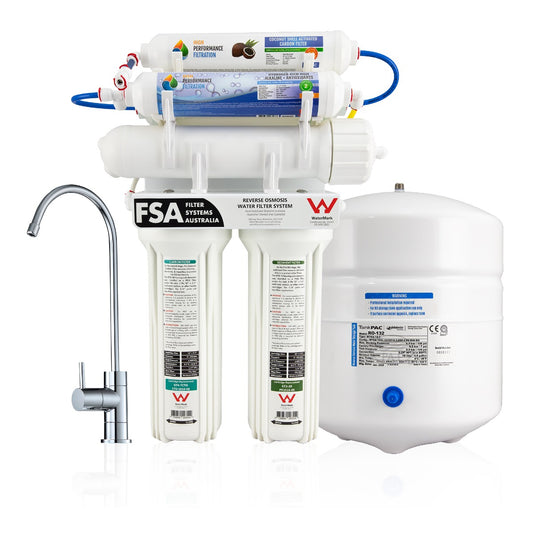 The Original 7 Stage High Alkaline Magnesium & Hydrogen-Rich Undersink Reverse Osmosis Water Filter System |pH 8.5-10 & Watermark Certified (GT1-26-7)