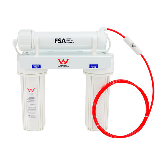 Reverse Osmosis Water Filter with 3/4" Laundry Wall Mount 50GPD (GT1-39)