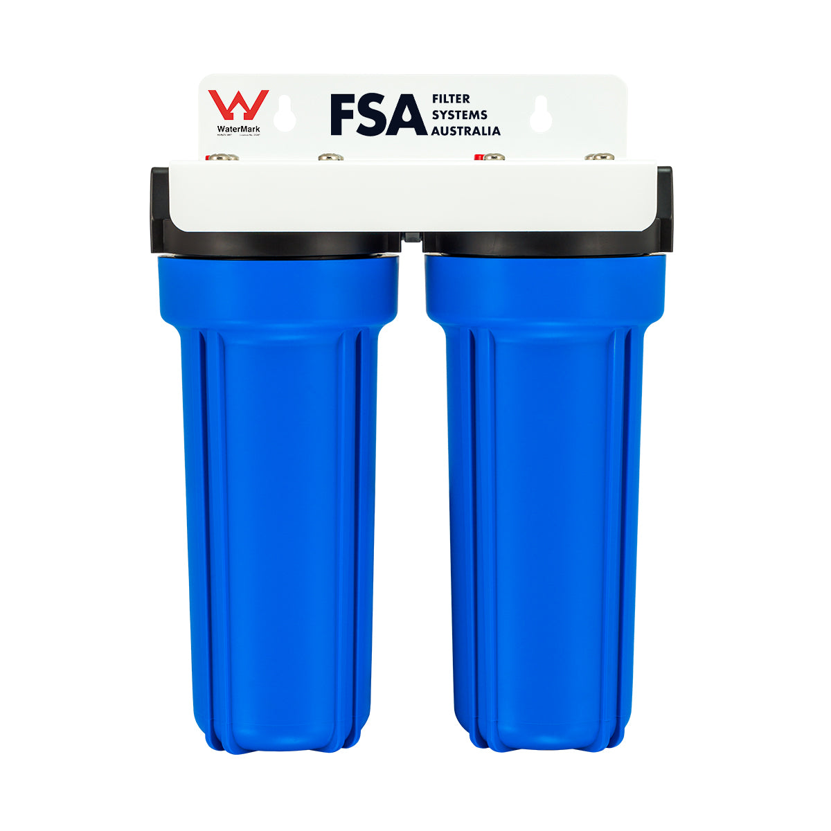 Caravan/Cabin/Tiny House Rain/Tank Water Filter System | Ultraviolet Sanitation @ 15 Litres/Min | 10" x 2.5" (GT1-4WM + GT7-4K)