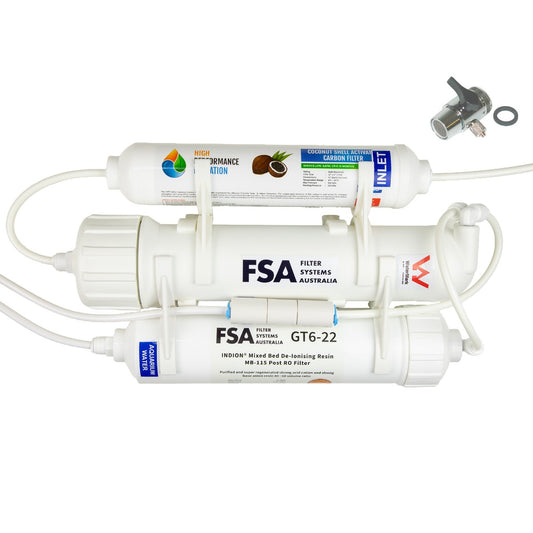 50GPD Aquarium Reverse Osmosis Filter System | 0 TDS (GT1-70DI)
