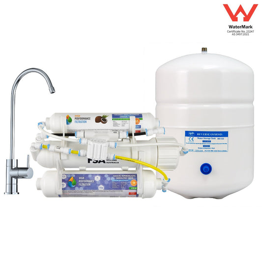 Replacement filter pack for the GT1-CRO compact alkaline RO system