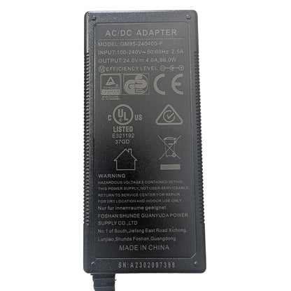 24V DC 4.0A Power Supply – GM95-240400-F01 - Compatible with GT1-20LS + GT1-12LS (GT13-21LS)