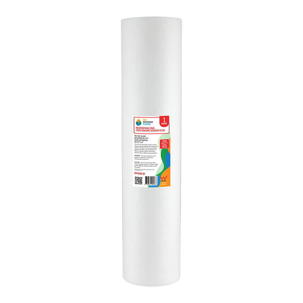Replacement Big Blue 1 micron sediment filter cartridge 20 x 4.5 inch (GT2-27K)