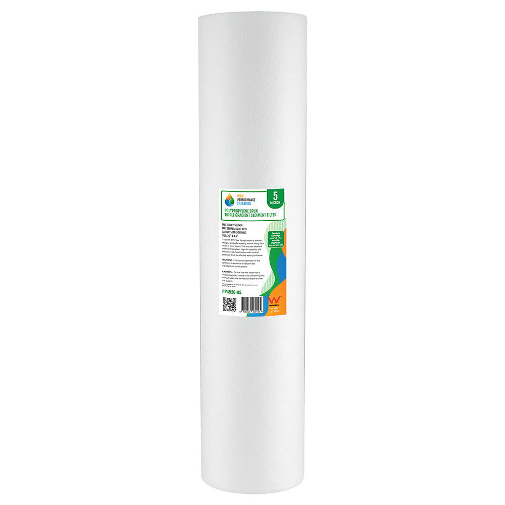 Replacement Big Blue 5 micron sediment filter cartridge 20 x 4.5 inch (GT2-28K)
