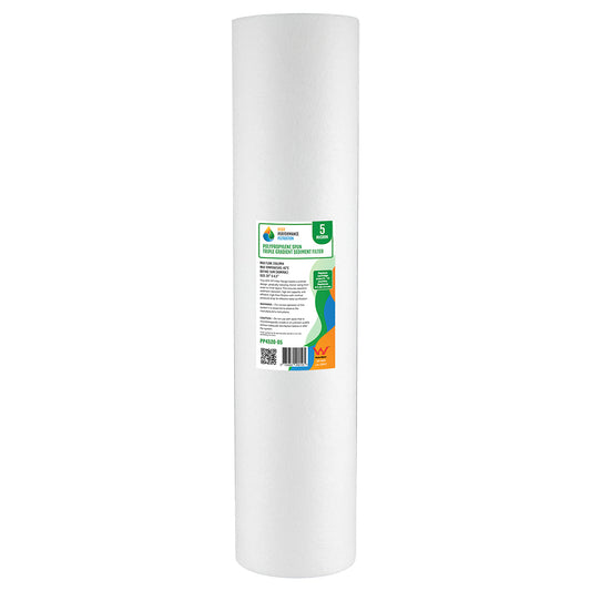 Replacement Big Blue 5 micron sediment filter cartridge 20 x 4.5 inch (GT2-28K)