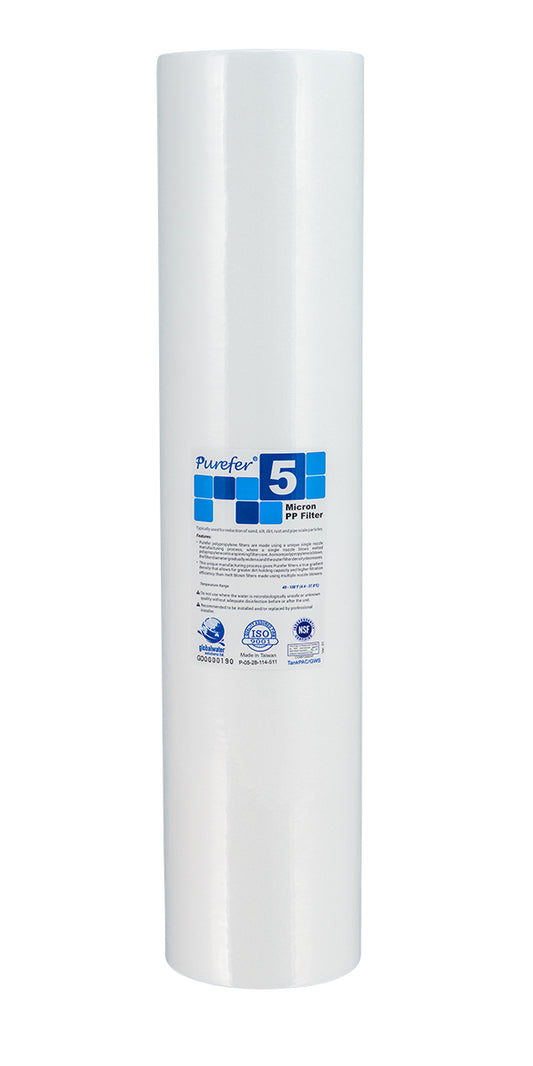 Polyspun Sediment Gradient Cartridge – 5 Micron, 20" x 4.5" (GT2-28N)