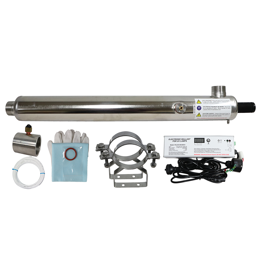 Ultraviolet Sterilisation Water Sanitation System 180L/m Commercial UV (GT7-15A + GT7-50)