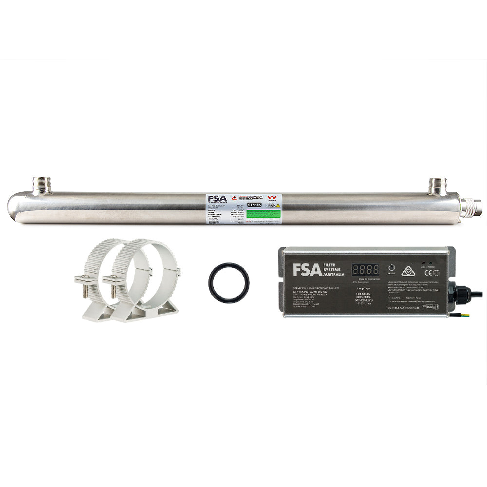 Ultraviolet Sterilisation Water Sanitation System 105L/m Whole House UV (GT7-16K)