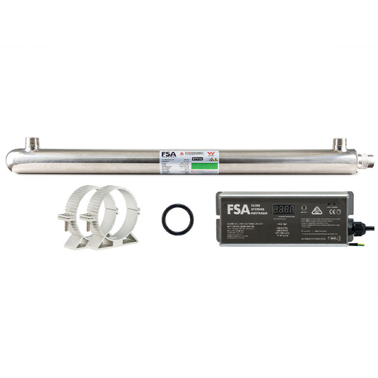 Ultraviolet Sterilisation Water Sanitation System 105L/m Whole House UV (GT7-16K)