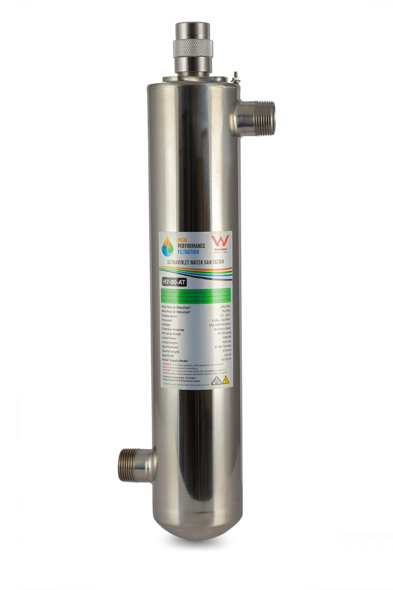 Ultraviolet Sterilisation Water Sanitation System 105L/m Whole House UV (H7-90-AT)
