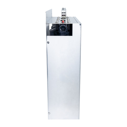 High Performance | Triple Whole House Water Filter System with Stainless Steel Enclosure (HPF-3)