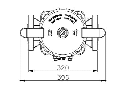 Commercial Food Grade Bag Filter System | Heavy Duty Alternative to the FSI X100 #5 Bag Filter Housing (HPF-P5)