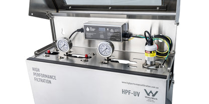 High Performance | Weather Resistant Twin Filter + UV Whole House Water Sanitation System (HPF-UV)