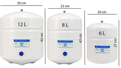 High Performance | 5 Stage Quick-Change RO/DI | Double Carbon Reverse Osmosis Deionising Water Purification System (H1-EQ5AN-DI)